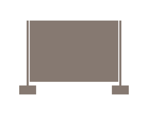 PVC (Heras) Werfdoek